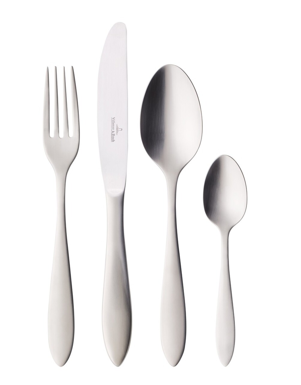 Set tacamuri 24 piese, Villeroy &amp; Boch, Arthur Cutlery Brushed, inox 18/10 periat - imagine 4